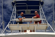 Mark and Will from the UK enjoying the ride